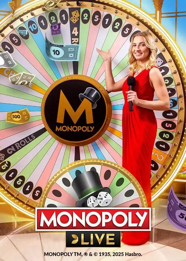 Monopoly Live Game-Show im VOdds Live Casino